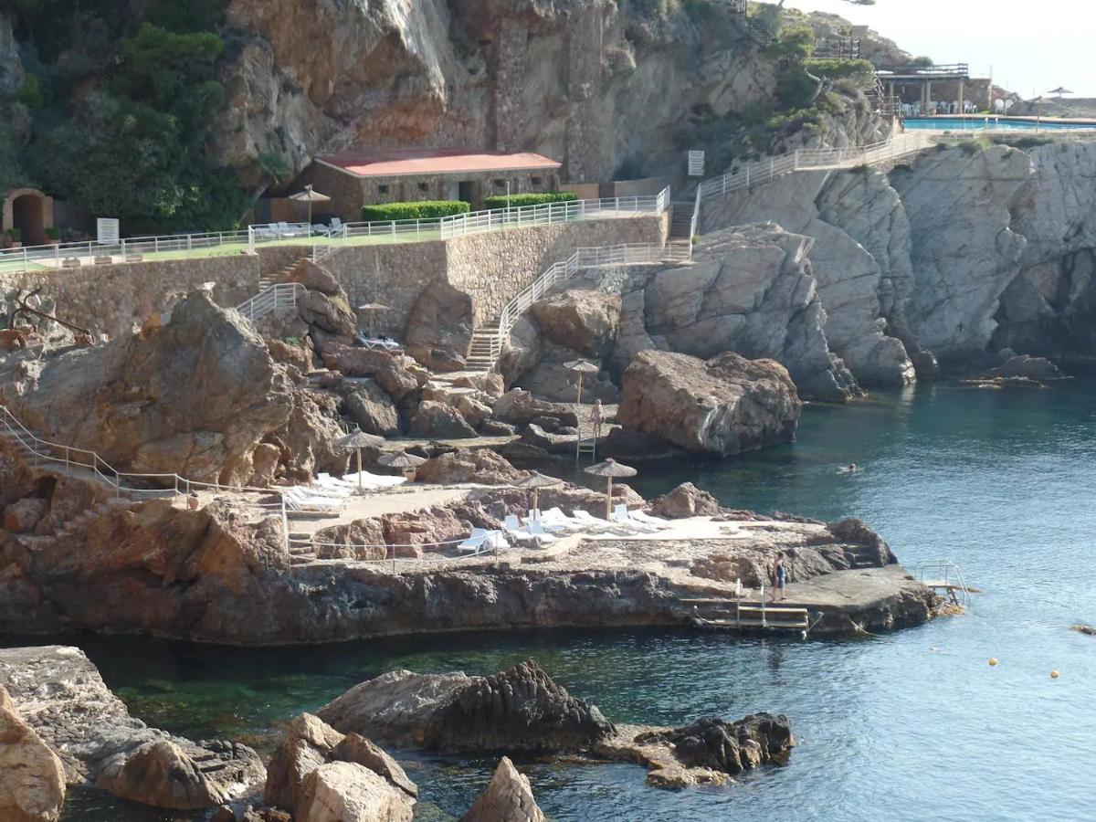 CAP SA SAL BEGUR primera línea de mar con terraza Exterior foto