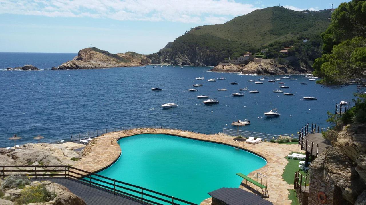 CAP SA SAL BEGUR primera línea de mar con terraza Exterior foto